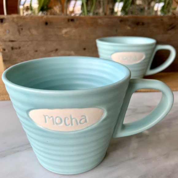 Starbucks 2007•4-Like New Mugs•2 “Latte”•2 “Mocha” - Picture 5 of 13